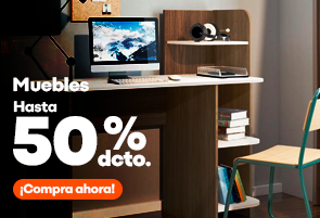 Muebles hasta 50% OFF